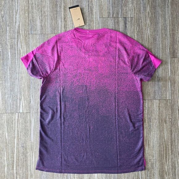 Nike Court Tennis Slam Top Shirt Men's Size M Wild Hot Fuschia New FQ2018-518 LE - Picture 6 of 12